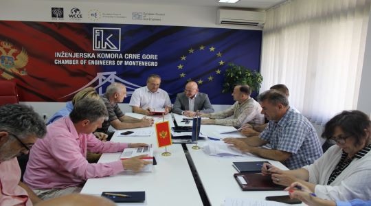 Održan sastanak predstavnika IKCG i Uprave za zaštitu i spašavanje MUP-a CG