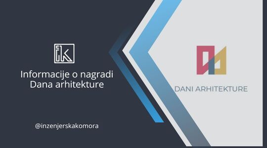 INFORMACIJE I POJAŠNJENJA U VEZI NAGRADE DANA ARHITEKTURE 2024 LIMITLESS